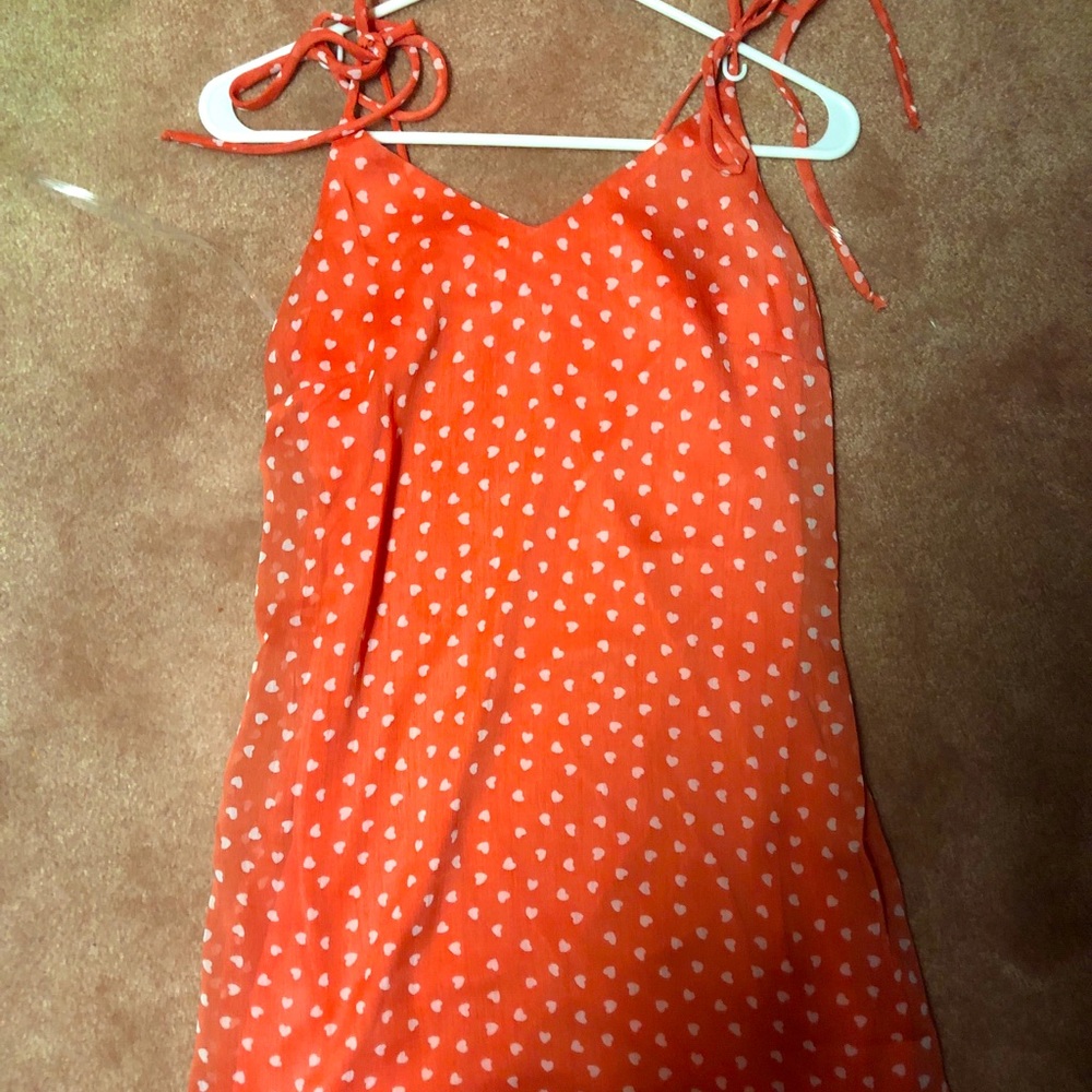 Mini Red Heart Dress